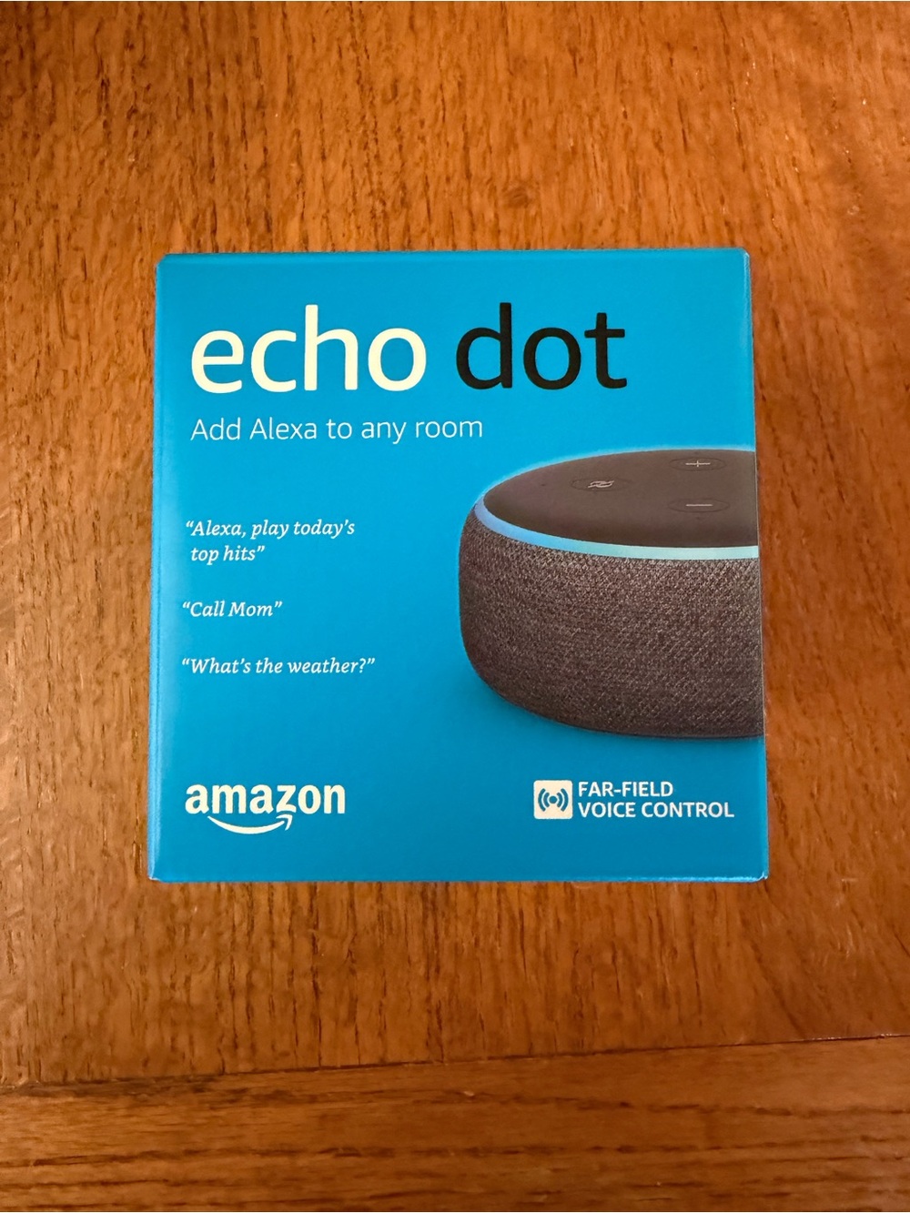 Amazon Echo Dot 3rd Generation Smart Speaker with Alexa Charcoal New Open Box